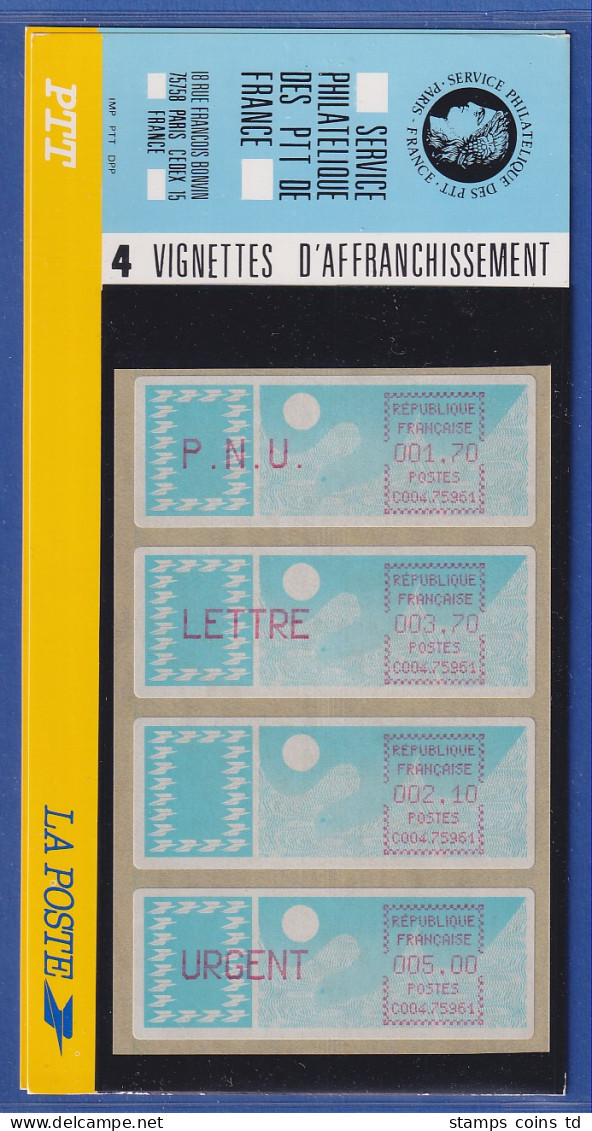 Frankreich-ATM Taube Versandstellen-Satz C004.75961 Spitze E. 5.Tarif ** OVP  - Otros & Sin Clasificación