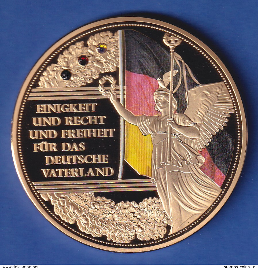 Riesen-Medaille 2019 Deutsche Nationalhymne - Sonstige & Ohne Zuordnung