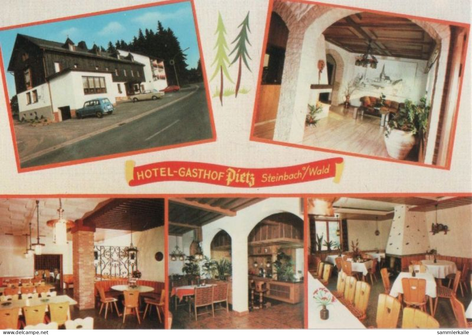 98545 - Steinbach Am Wald - Hotel Pietz - Ca. 1985 - Kronach