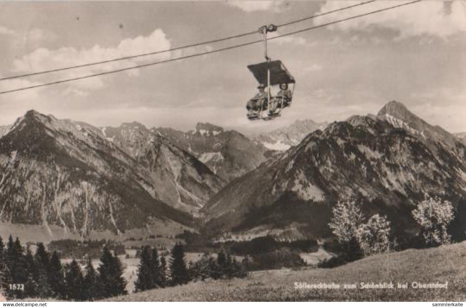 14208 - Söllereckbahn Bei Oberstdorf - 1960 - Oberstdorf