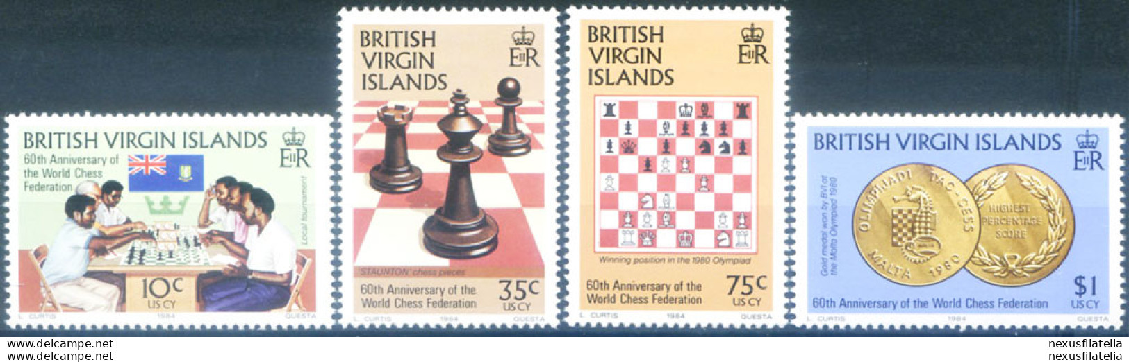 Scacchi 1984. - British Virgin Islands