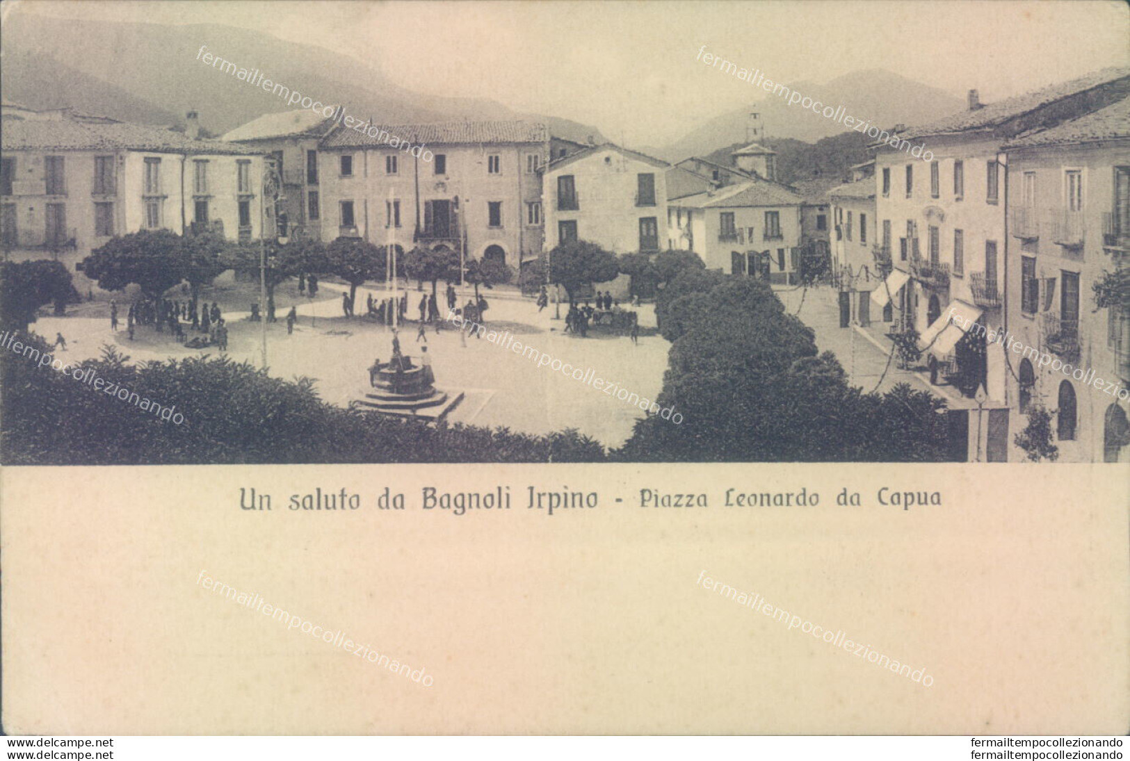 Ad326 Cartolina Un Saluto Da Bagnoli Irpino Provincia Di Avellino - Avellino