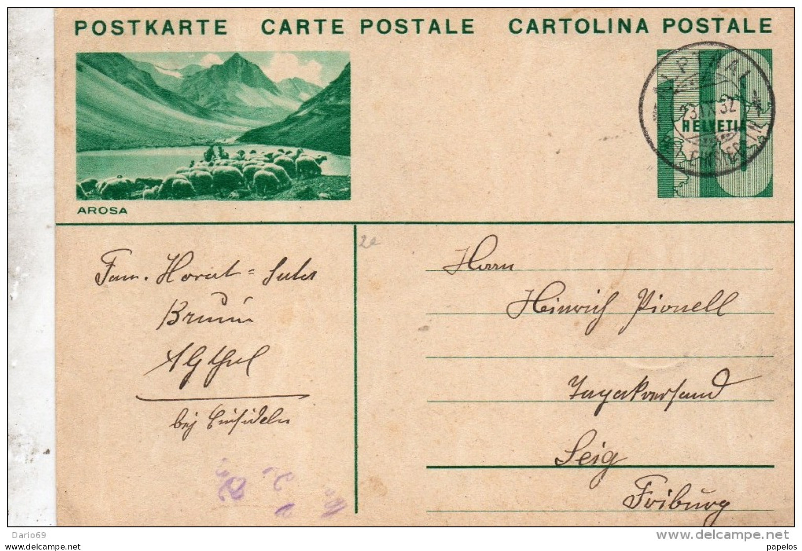 1934 CARTOLINA POSTALE - Enteros Postales