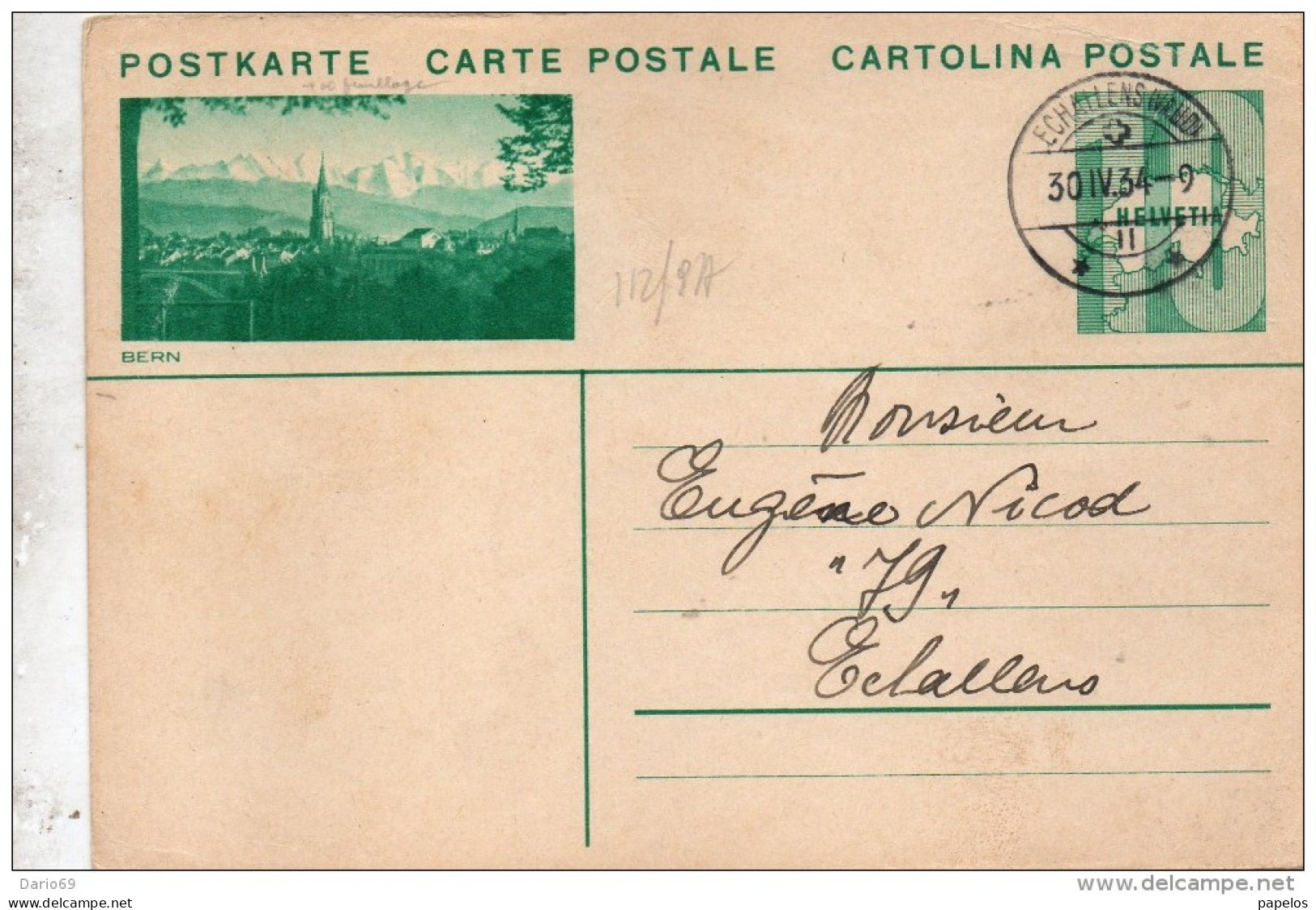 1934 CARTOLINA POSTALE - Enteros Postales