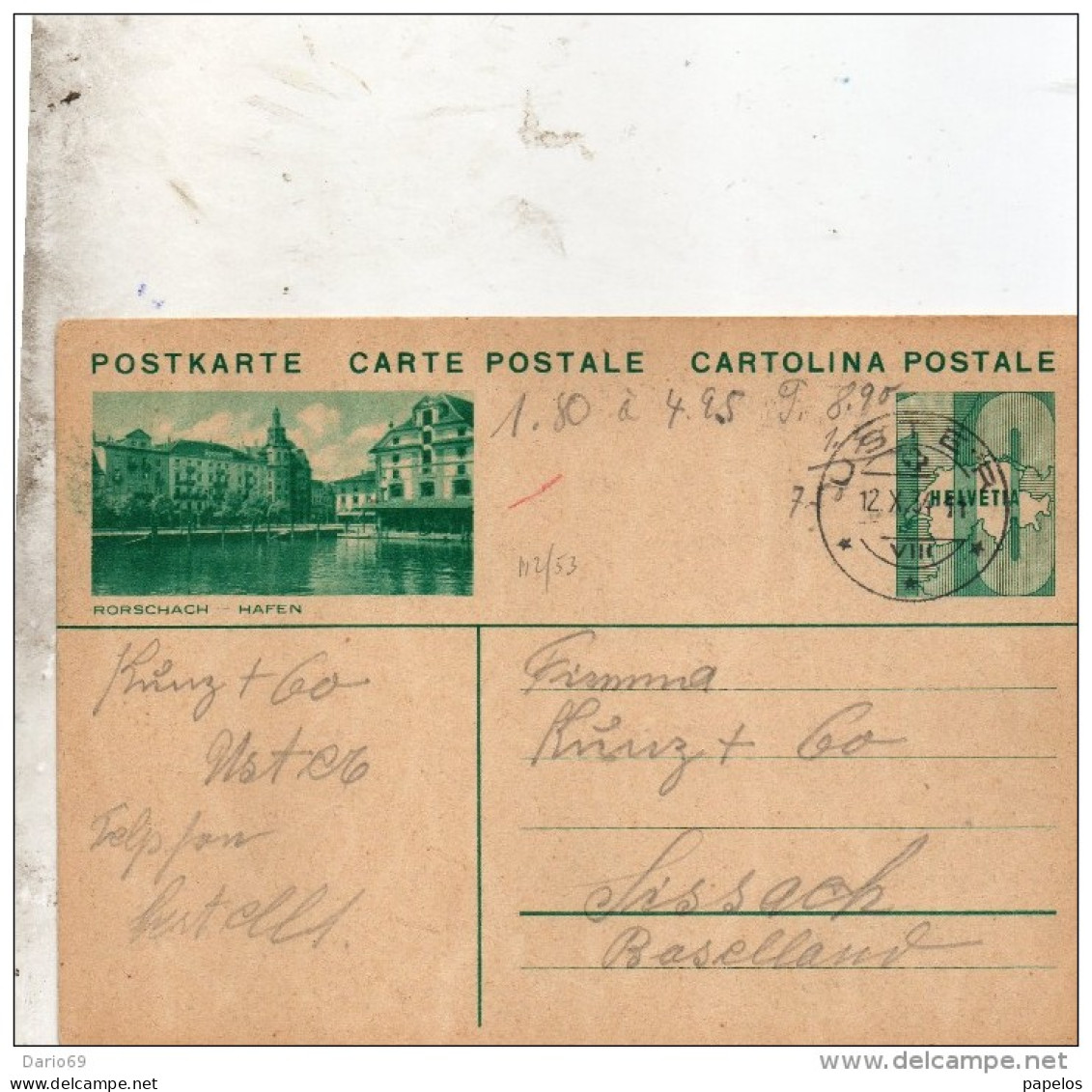 1934 CARTOLINA POSTALE - Enteros Postales