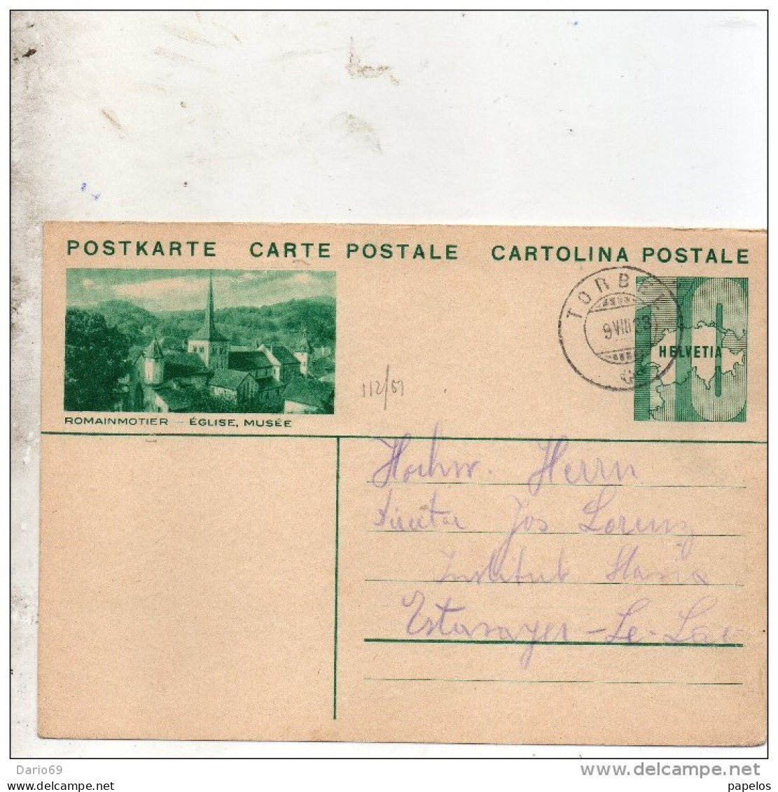 1933 CARTOLINA POSTALE - Enteros Postales