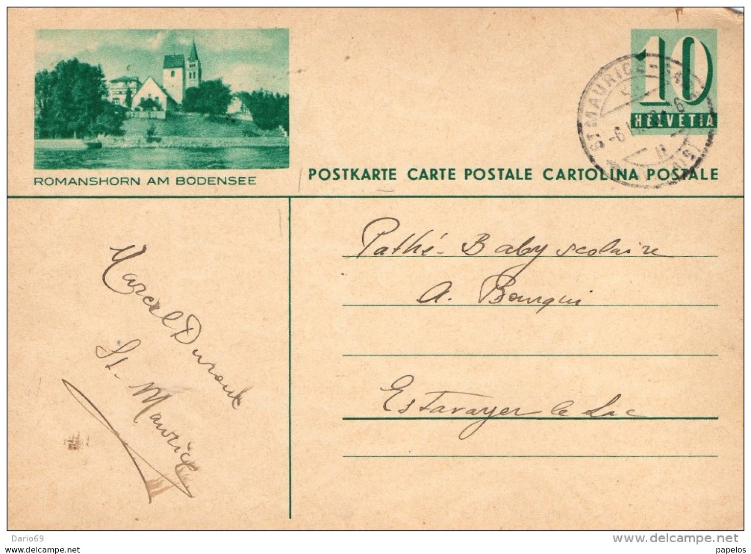 1935 CARTOLINA POSTALE - Stamped Stationery