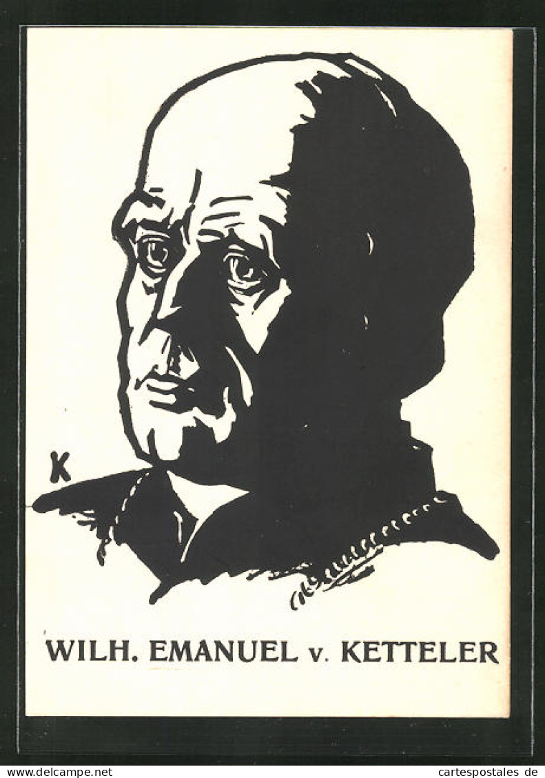 Künstler-AK Portrait Von Wilh. Emanuel V. Ketteler  - Otros & Sin Clasificación