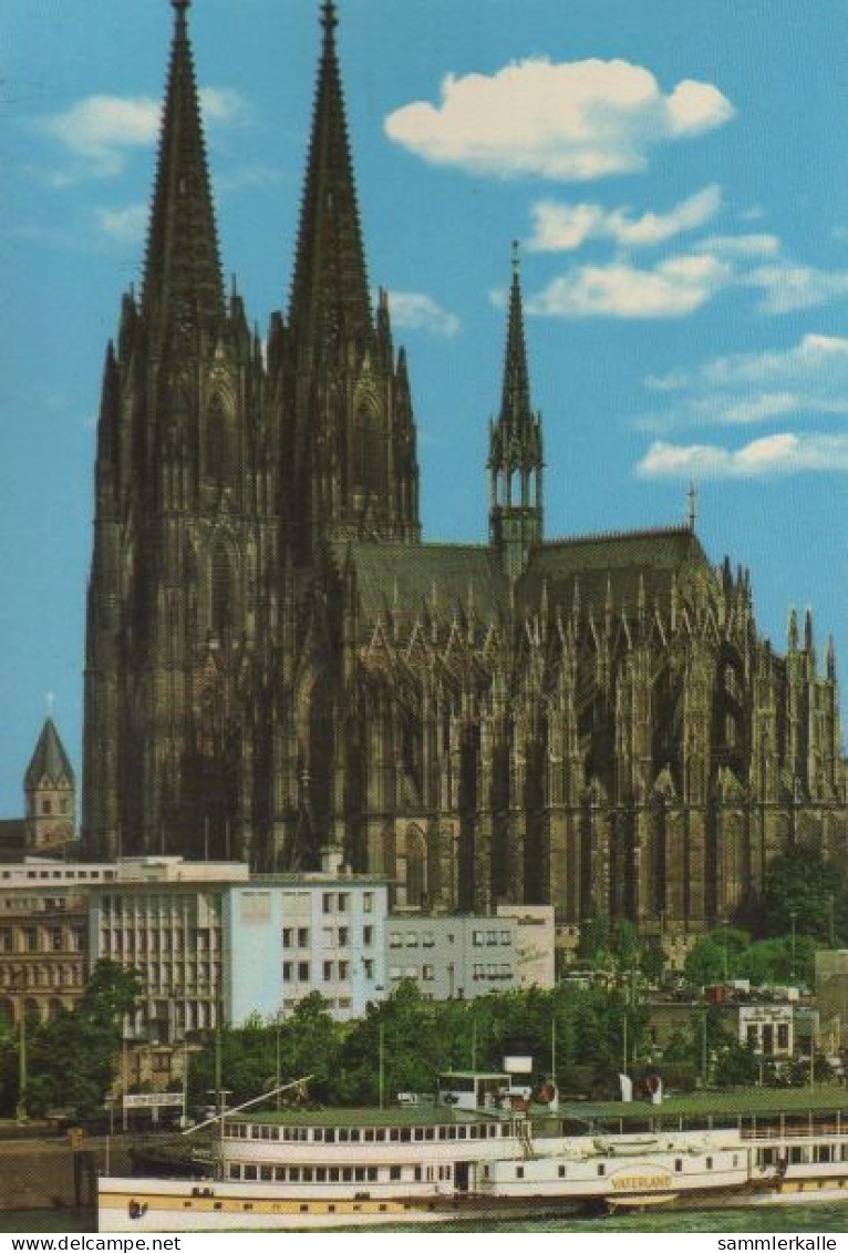 32790 - Köln - Dom Und Rheinufer - 1967 - Koeln