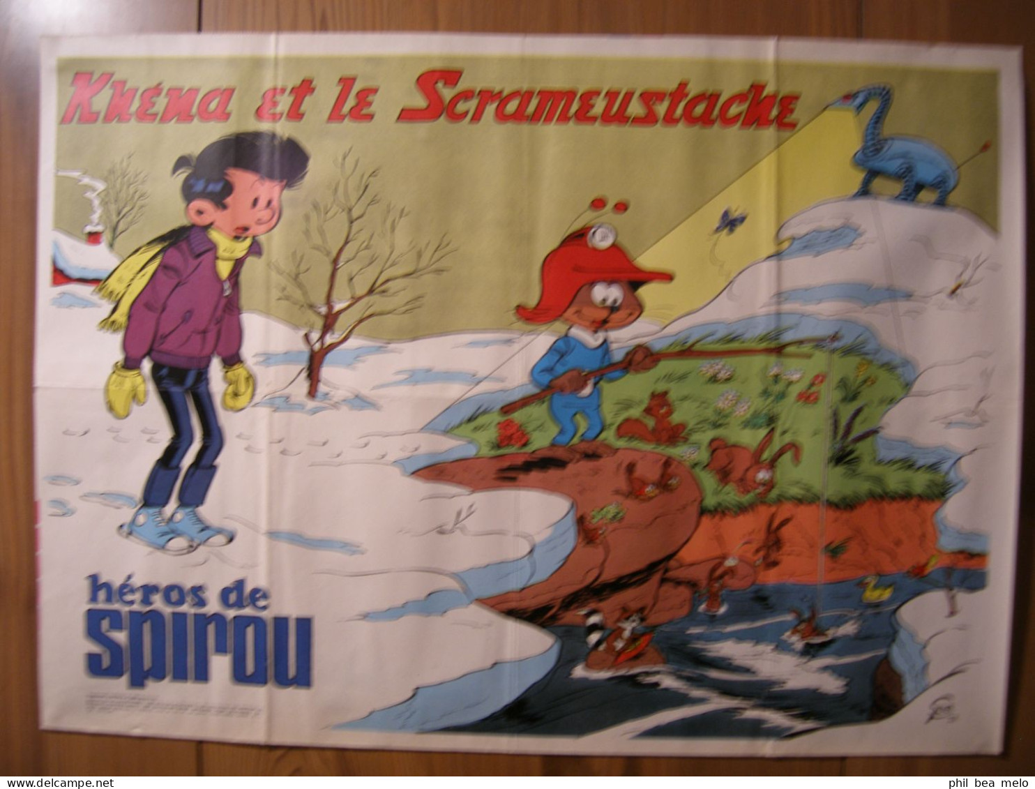 BD - LOT DE 16 POSTERS DU JOURNAL SPIROU MAGAZINE - VOIR LISTE ET PHOTOS