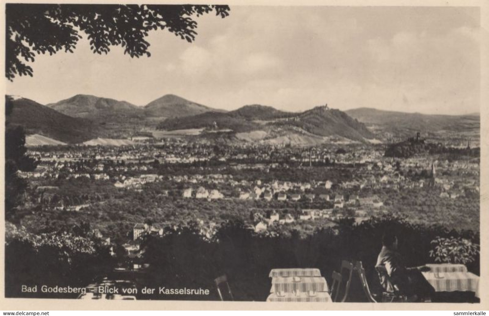 134622 - Bonn-Bad Godesberg - Blick Von Der Kasselruhe - Bonn