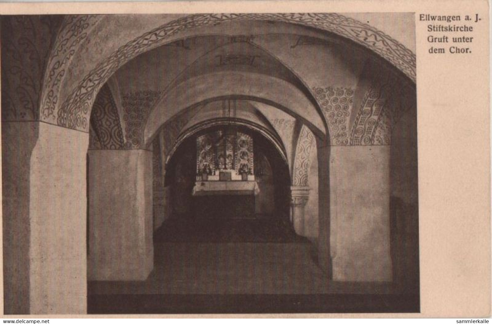 62505 - Ellwangen - Stiftskirche, Gruft - Ca. 1950 - Ellwangen