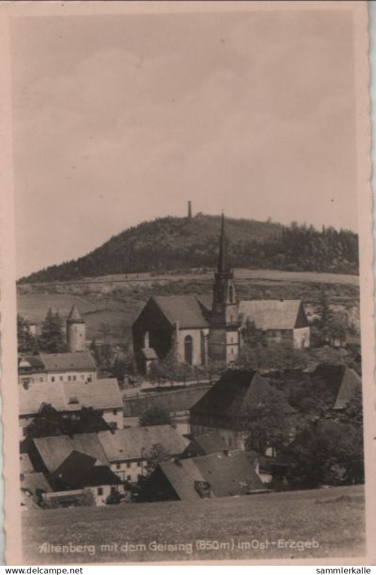 61703 - Altenberg - Mit Dem Geising - Ca. 1950 - Altenberg