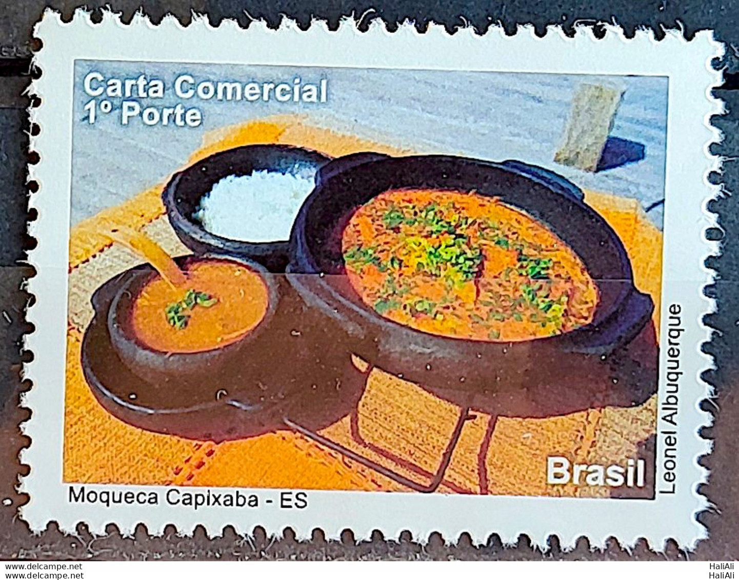 C 3016 Brazil Depersonalized Stamp Tourism Espirito Santo 2010 Moqueca Capixaba Gastronomy - Personalisiert