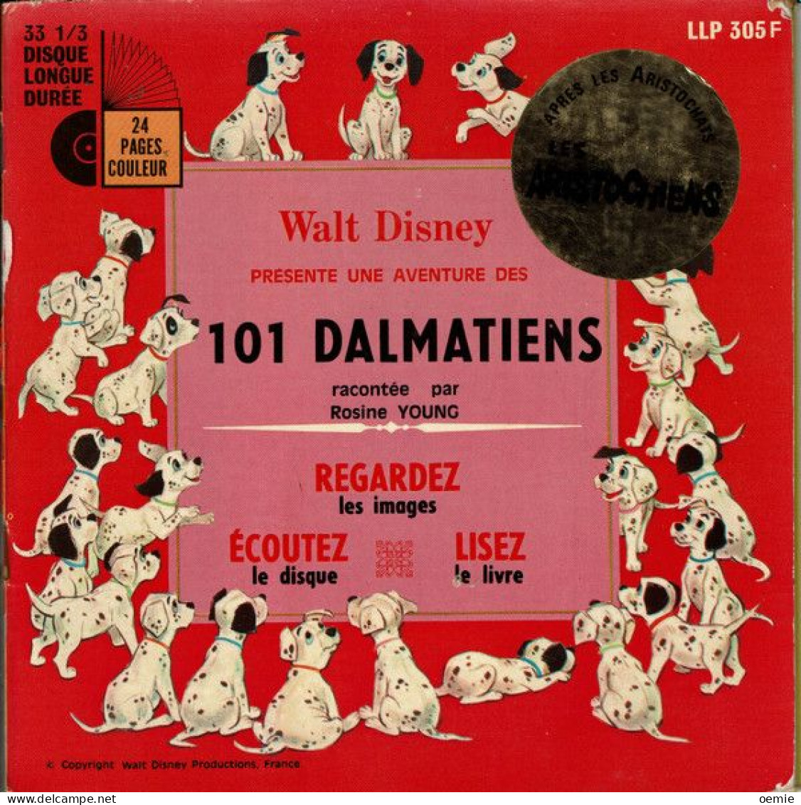 101 DALMATIENS  ° RACONTE PAR  ROSINE YOUNG - Niños