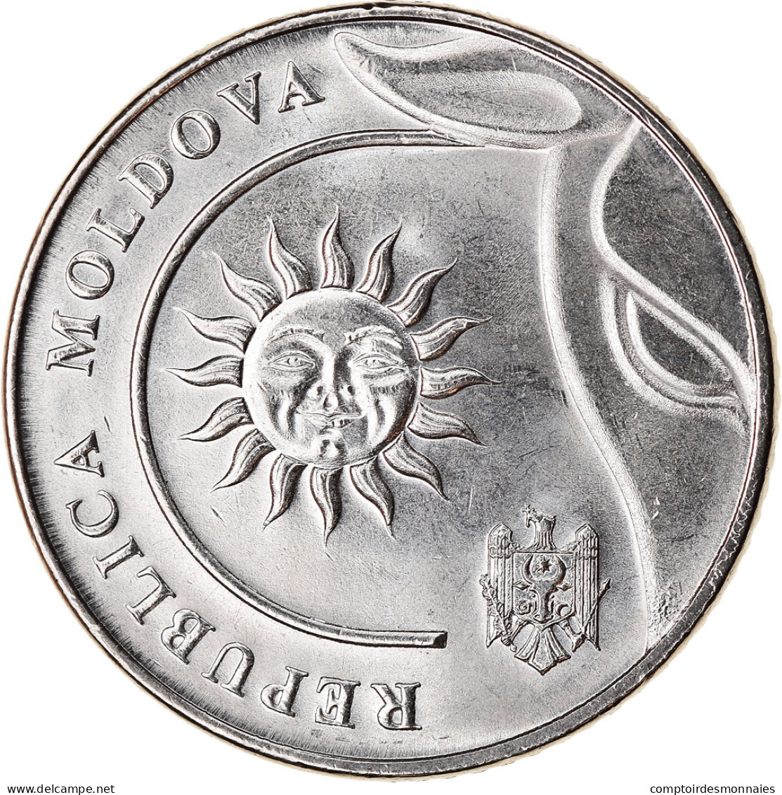 Monnaie, Moldova, 2 Lei, 2018, SPL, Nickel Plated Steel - Moldavië