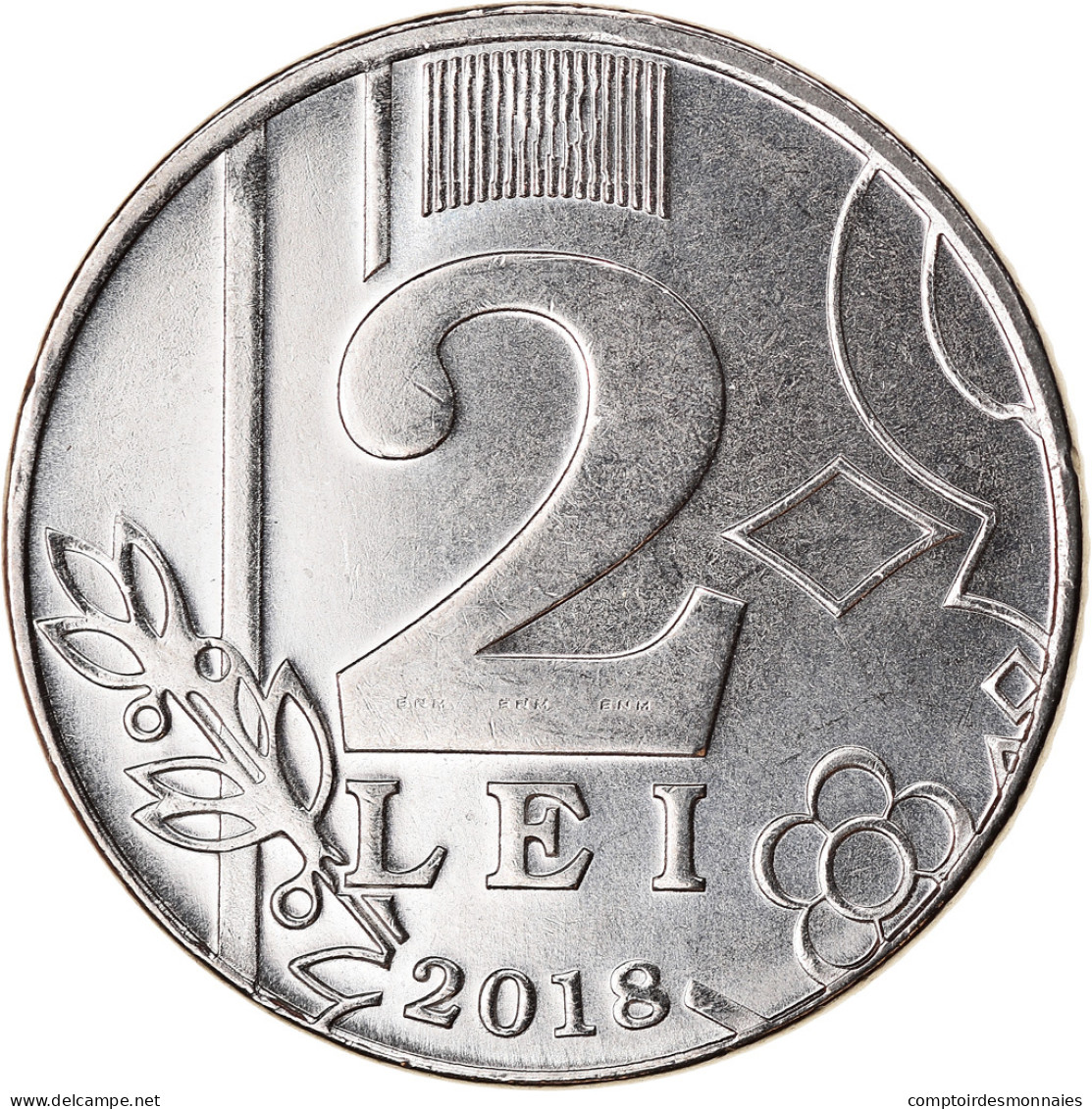 Monnaie, Moldova, 2 Lei, 2018, SPL, Nickel Plated Steel - Moldavië