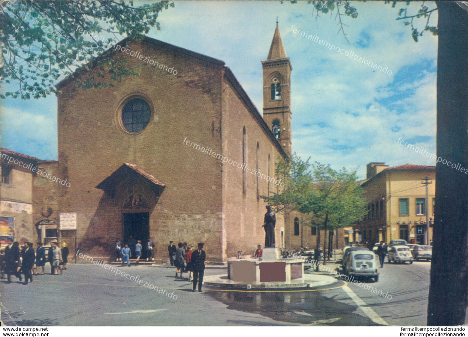 Ad378 Cartolina  Grosseto Chiesa E Monumento Di S.francesco - Grosseto
