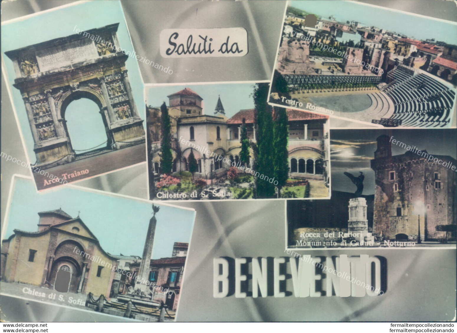 Ad512 Cartolina Saluti Da Benevento - Benevento