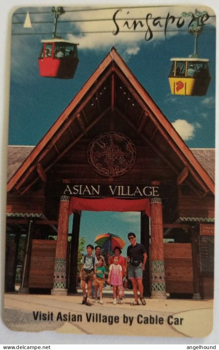 Singapore $2 GPT  1SAVA - Asian Village - Singapour