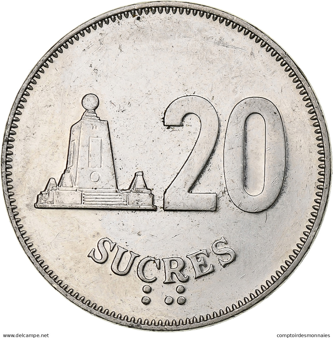 Équateur, 20 Sucres, 1988 - Equateur