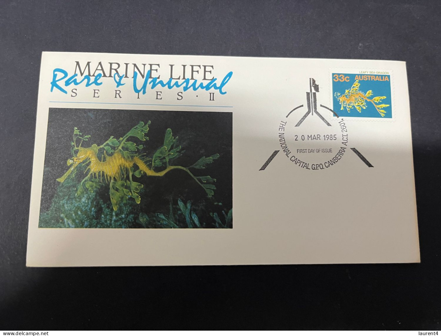 26-3-2024 (4 Y 9) Australia (3 With With Different Postmark) FDC - Marine  Life - Sobre Primer Día (FDC)