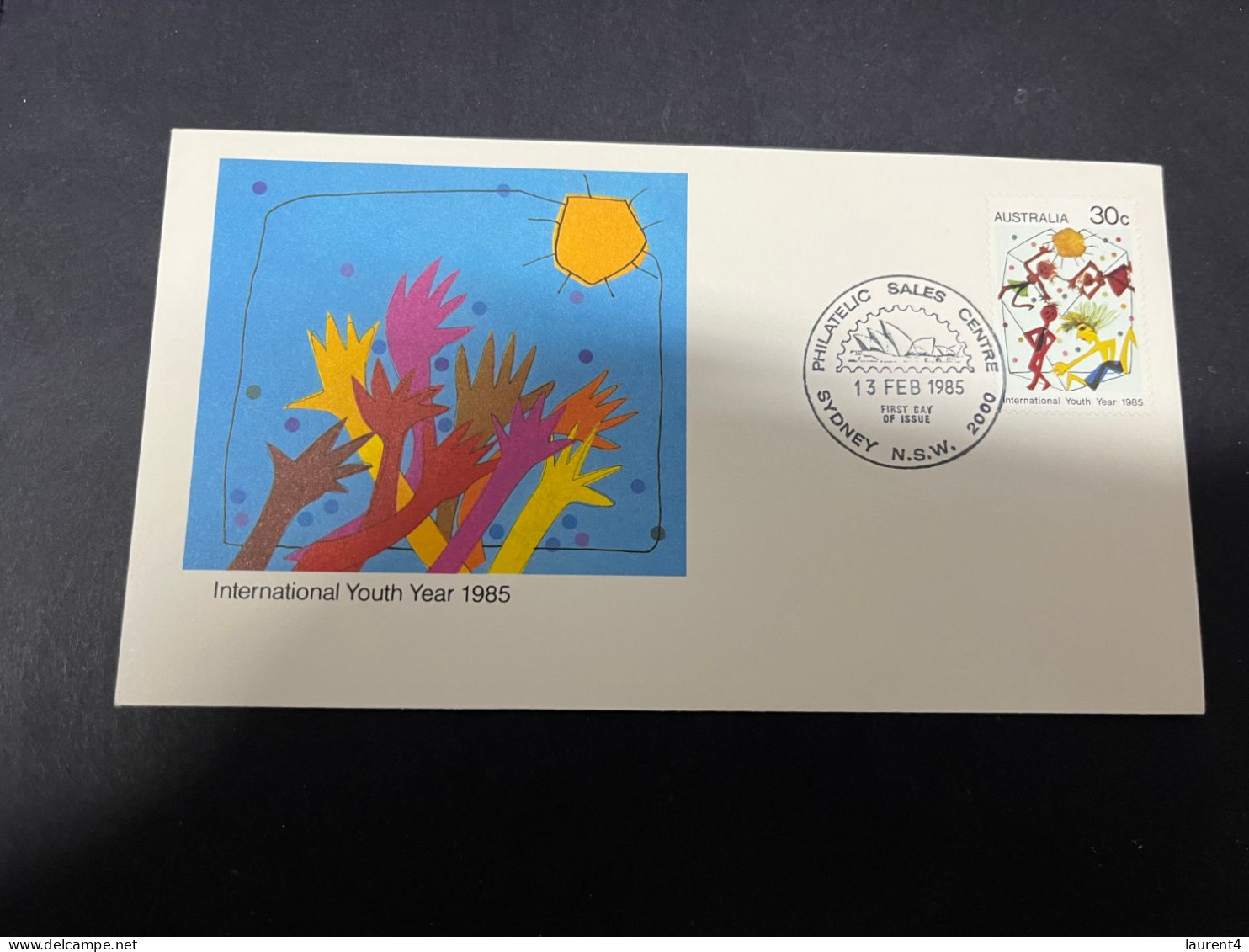 26-3-2024 (4 Y 9) Australia (2 With With Different Postmark) FDC - Youth Year 1985 - FDC