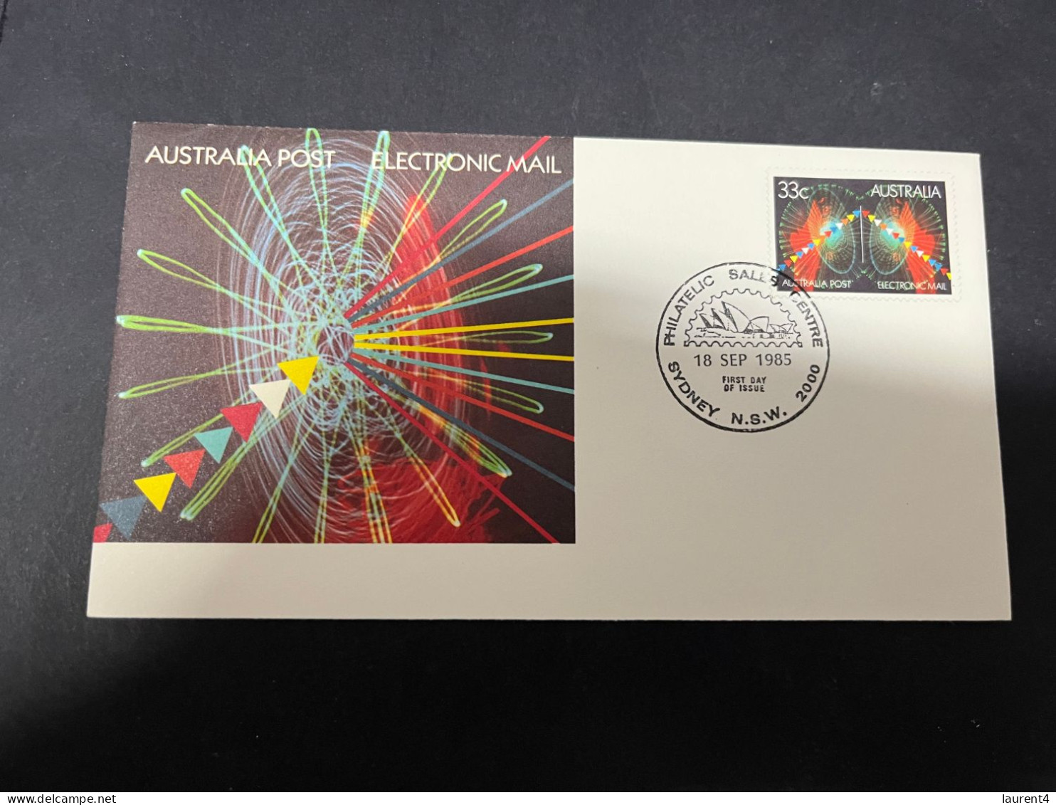 26-3-2024 (4 Y 9) Australia (2 With With Different Postmark) FDC - Electronic Mail - Sobre Primer Día (FDC)