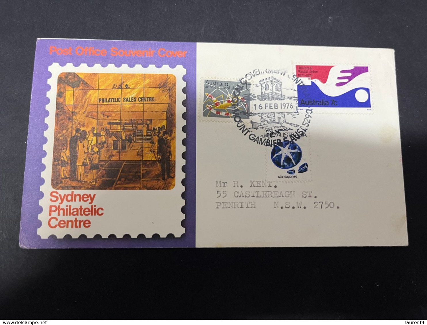 26-3-2024 (4 Y 9) Australia - Mount Gambier (SA) 1976 - FDC