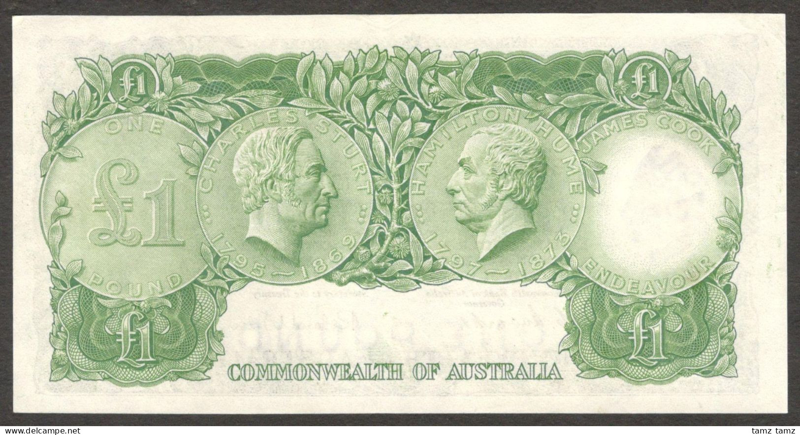 Commonwealth Australia 1 Pound Queen Elizabeth II P-34 1961-1965 XF To AU - 1960-65 Reserve Bank Of Australia