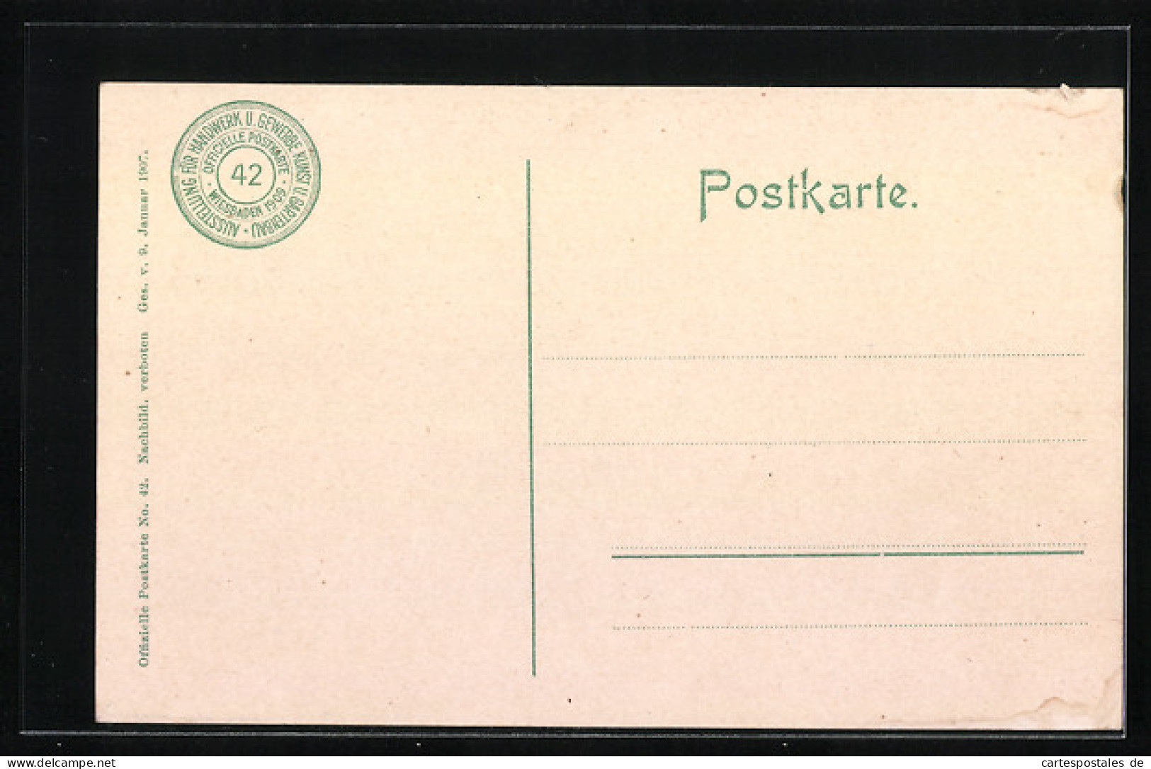 AK Wiesbaden, Ausstellung Für Handwerk Und Gewerbe 1909, Oberbayern, Restaurant Mit Trachtenträgerinnen  - Exhibitions