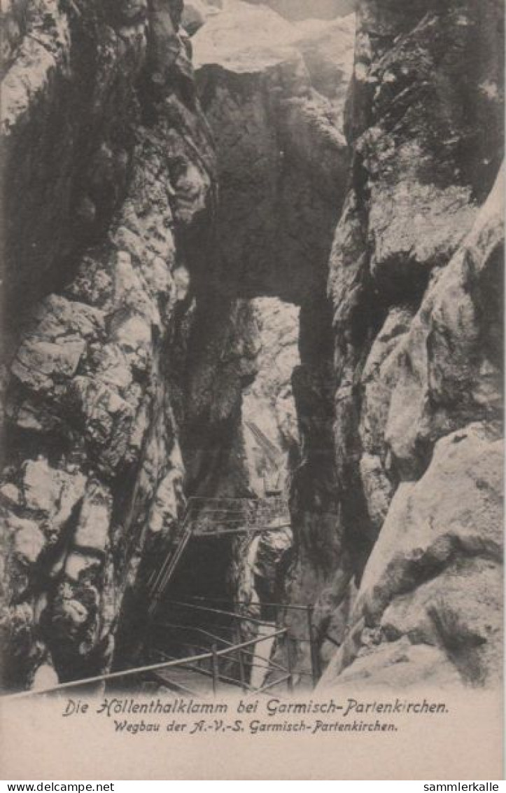 42078 - Höllentalklamm - Ca. 1935 - Höllental