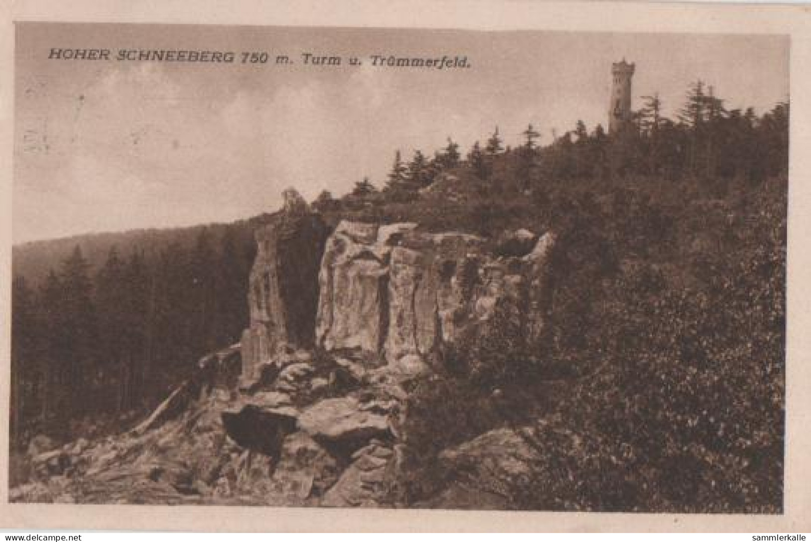 22275 - Böhmen Und Mähren - Hoher Schneeberg Bei Eulau - Ca. 1935 - Boehmen Und Maehren