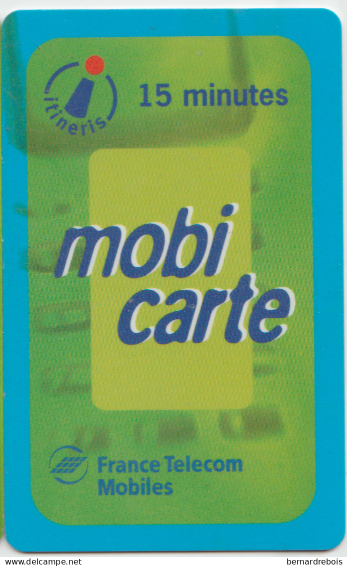 TC23 - MOBI PU4F - MOBICARTE BLEUE, Cote 45 €, Pour 3 € - Mobicartes (recharges)