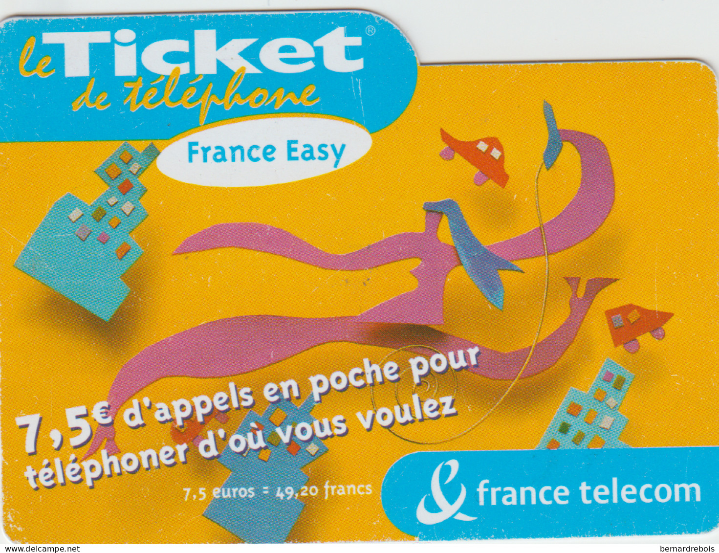 TC24 - 3 TICKETS TELEPHONE , Dates 30/11/2003, 31/05/2004, 31/12/2004, Pour 1 € - Nachladekarten (Refill)