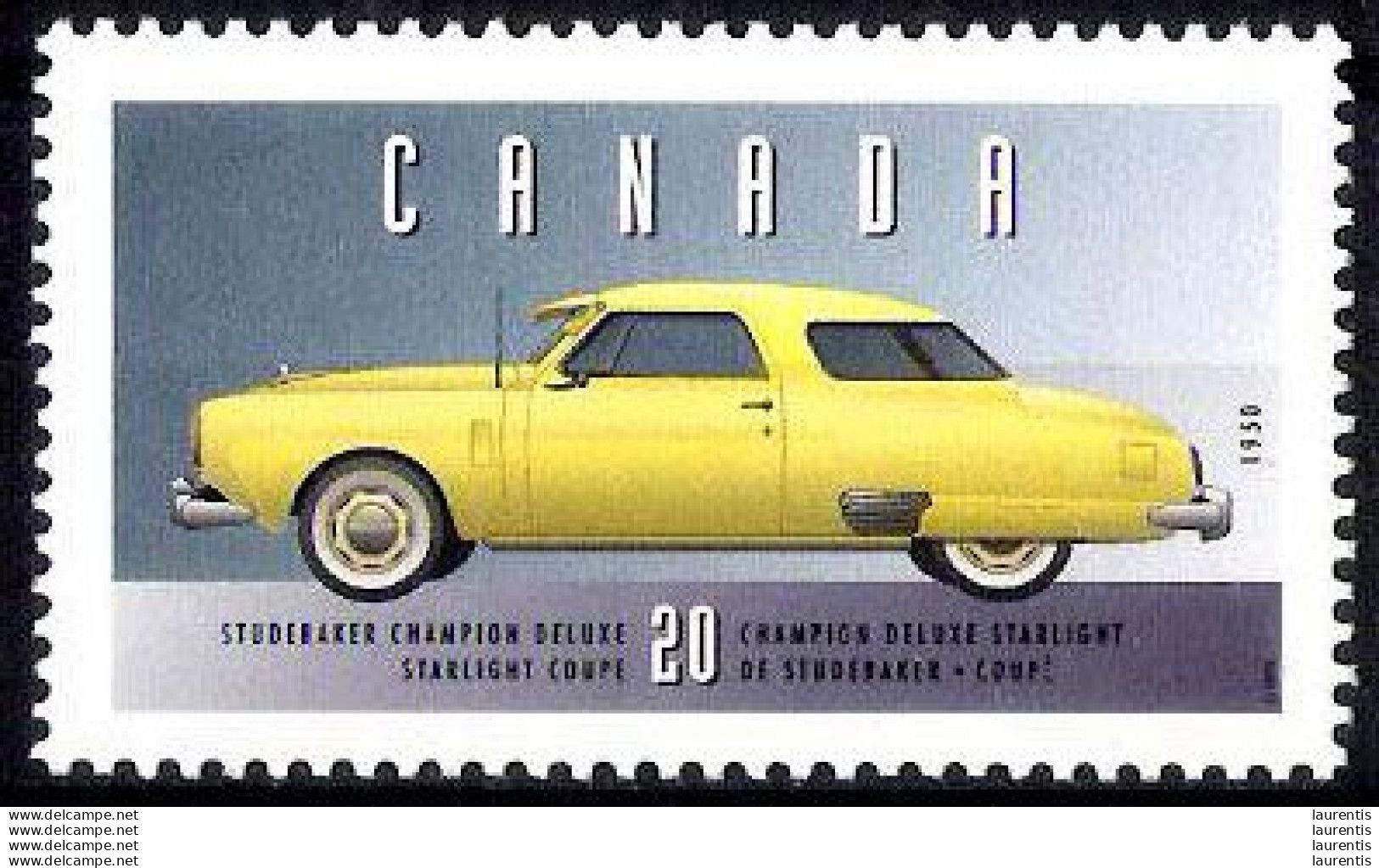 628  Voitures - Cars - Studebaker - Canada MNH - Free Shipping (see Description) - 1,75 - Cars