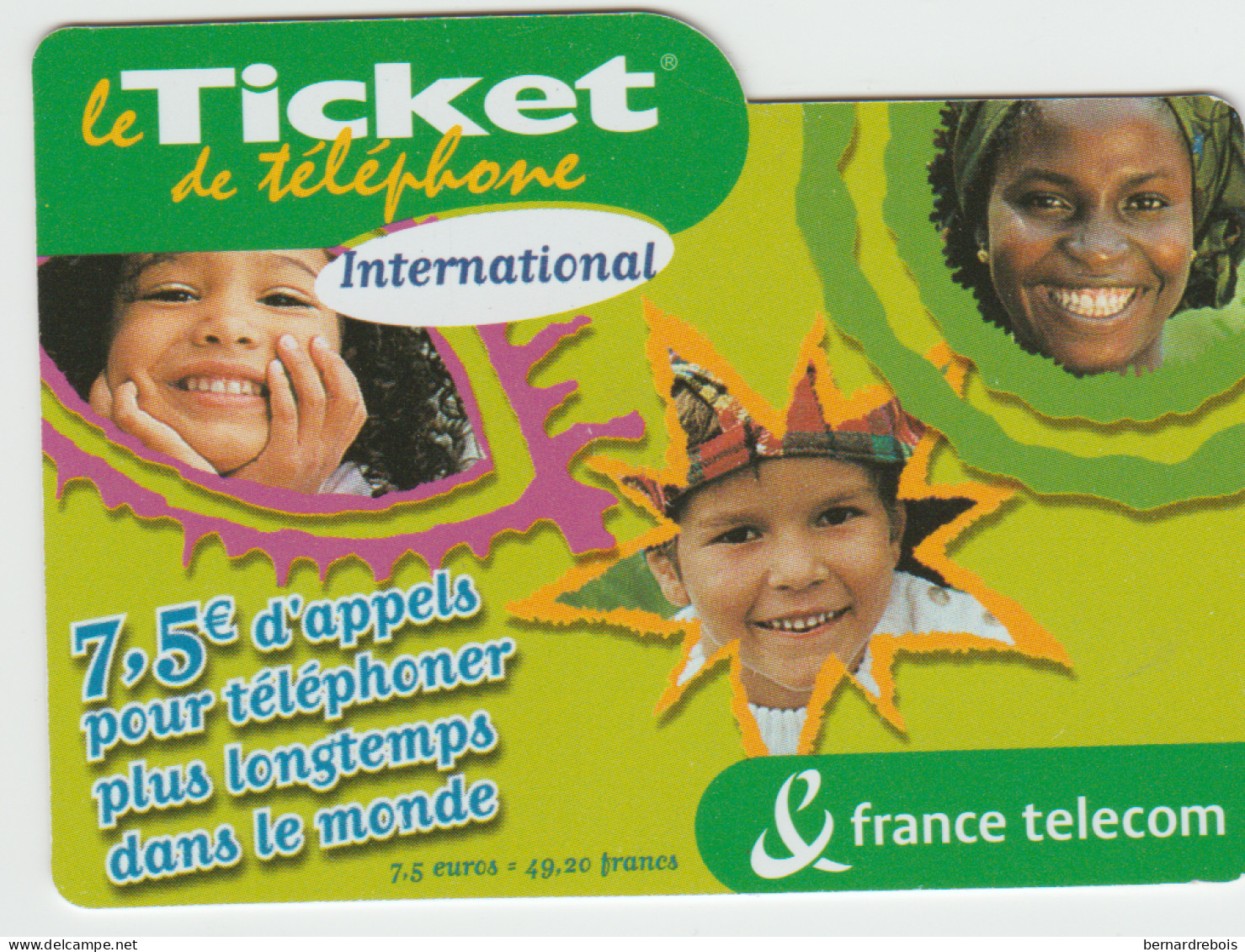 TC24 - 4 TICKETS TELEPHONE , Lettres Ou Dates Différentes, Pour 1 € - Nachladekarten (Refill)