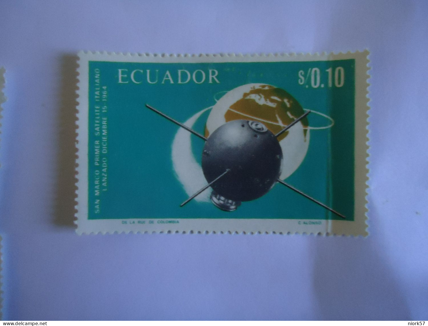 ECUADOR  MNH STAMPS  SPACE - Andere & Zonder Classificatie