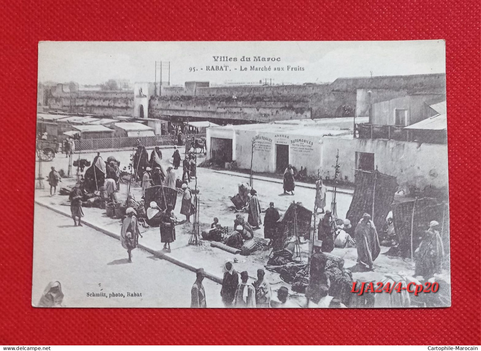 RABAT : Le Marché Aux Fruits - RARE CLICHÉ - - Rabat