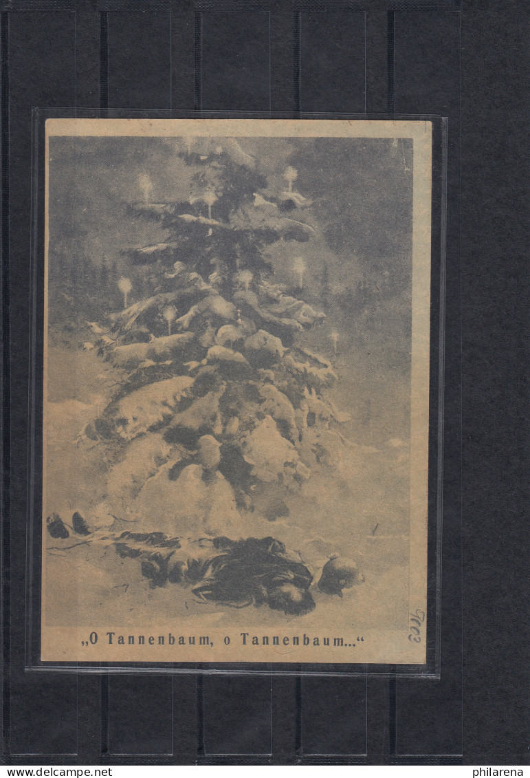 Sowjetische Kriegspopaganda Karte Für Deutschland MiNr. 19 I - Falsificaciones Y Propaganda De Guerra