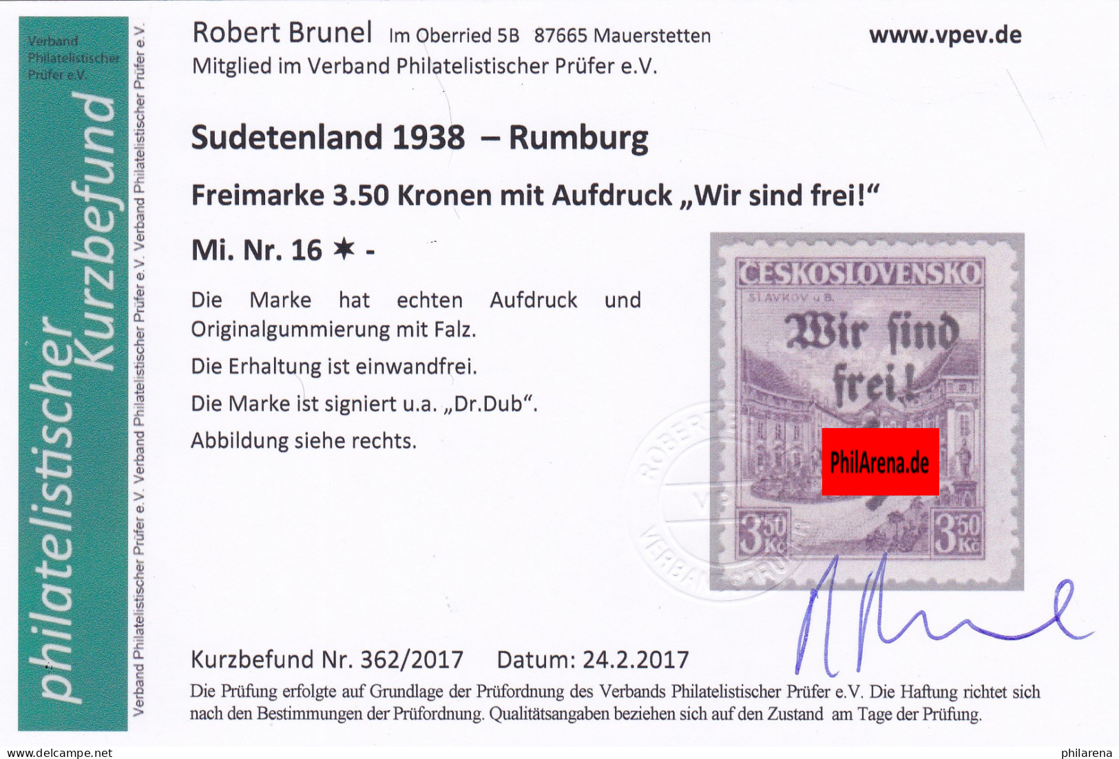 Sudetenland: Rumburg, MiNr. 13a, 16, 19, 50, * - Région Des Sudètes