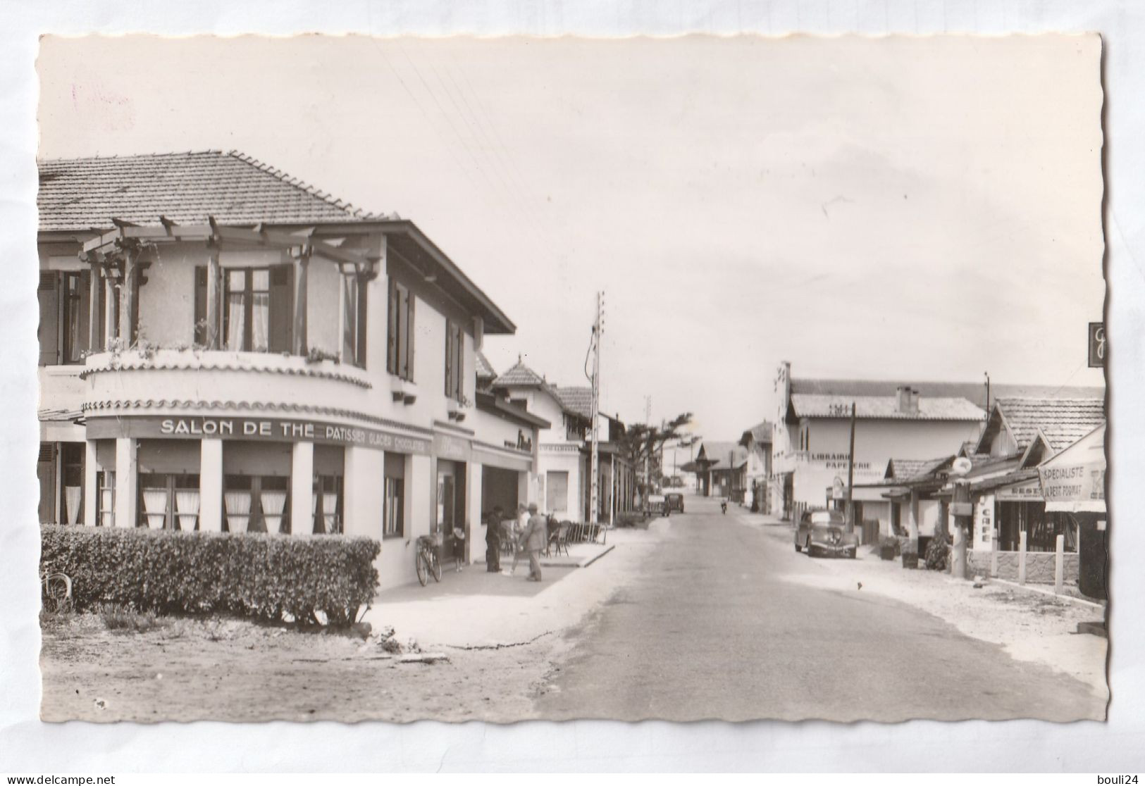 MIMIZAN PLAGE  DANS LES LANDES  AVENUE MAURICE MARTIN  CARTE  CIRCULEE - Mimizan Plage