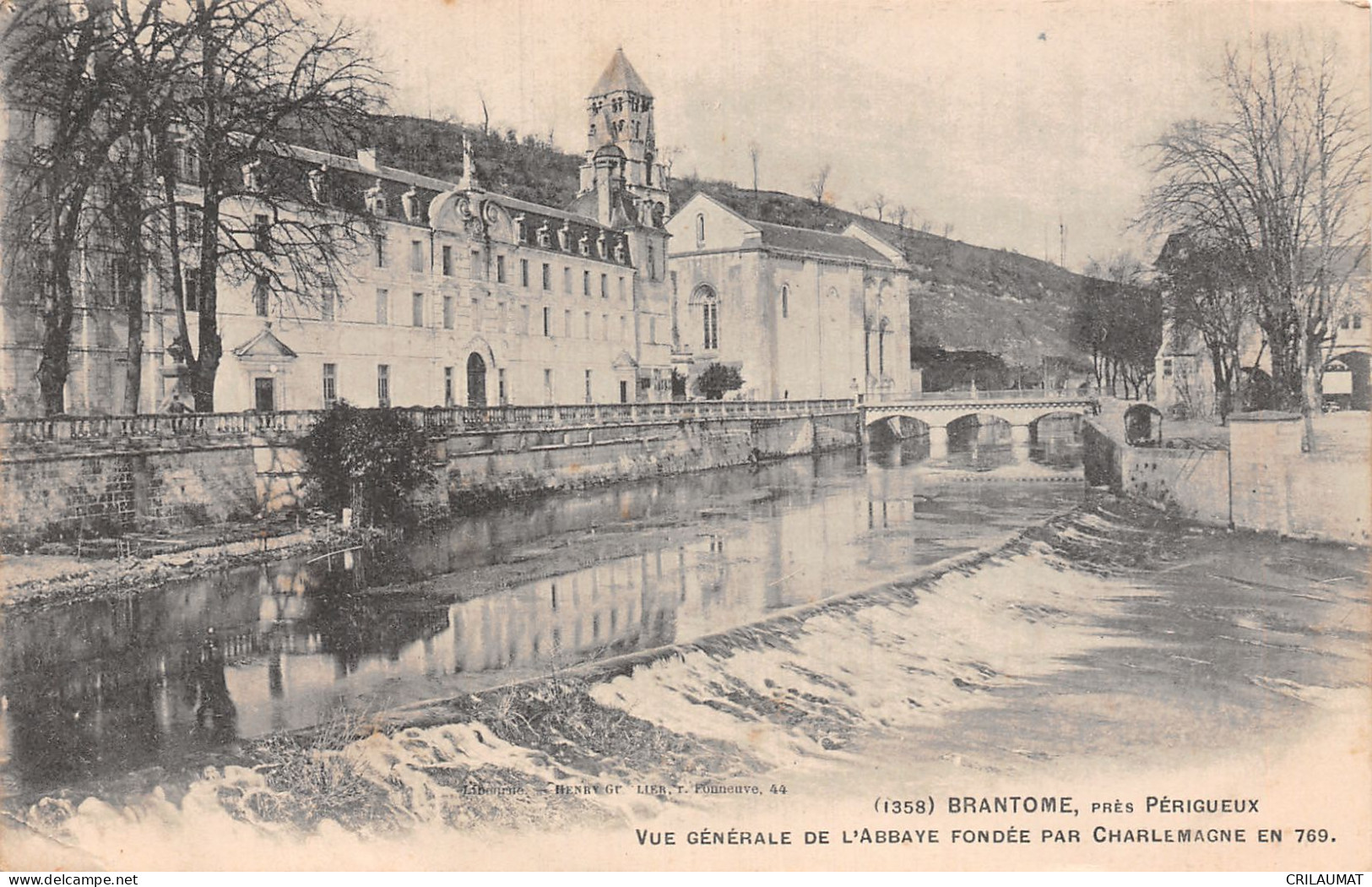 24-BRANTOME-N°T2907-B/0331 - Brantome