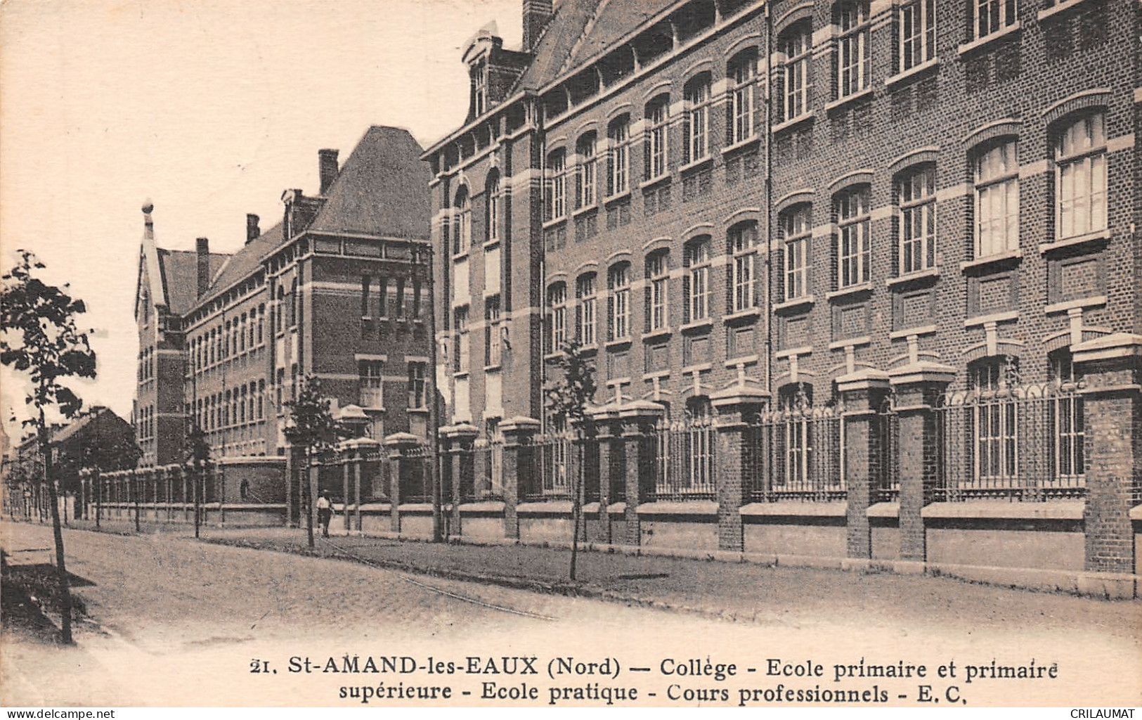 59-SAINT AMAND LES EAUX-N°T2907-A/0257 - Saint Amand Les Eaux