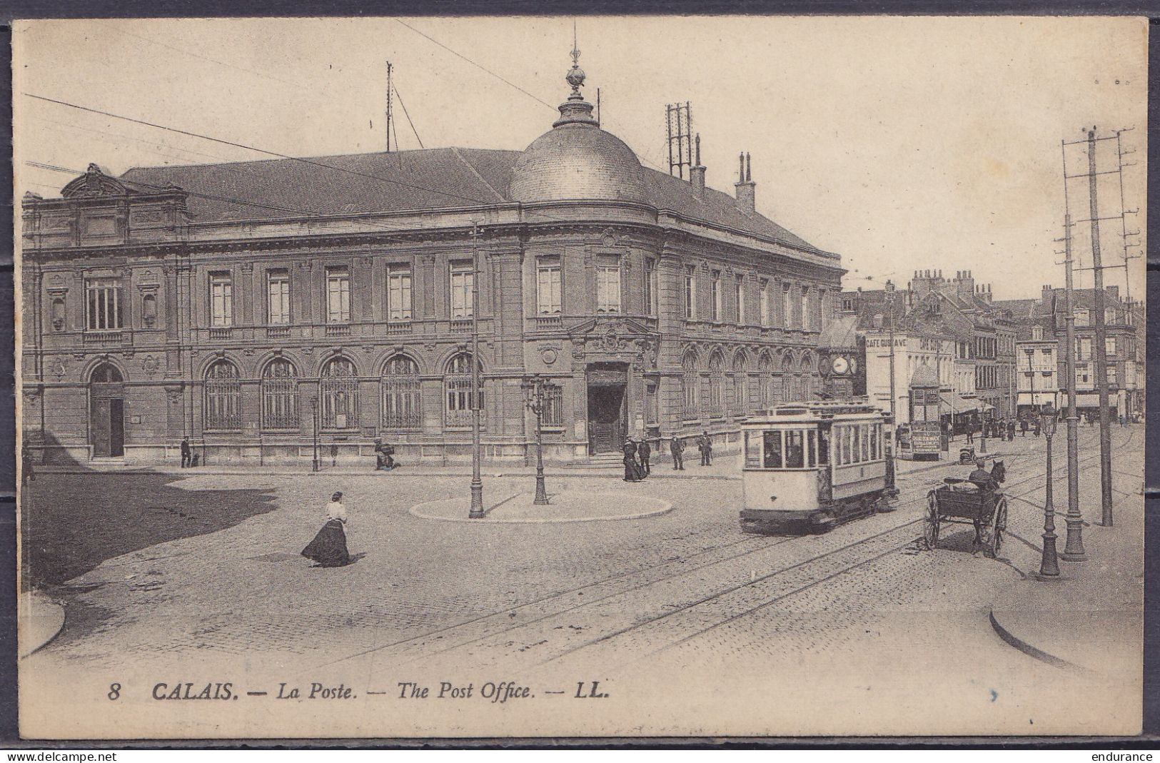 CP Calais En Franchise S.M. Càd "POSTES MILITAIRES BELGIQUE 5 /22 XII 191?/ BELGIË LEGERPOSTERIJ 5" Pour IXELLES Bruxell - Esercito Belga