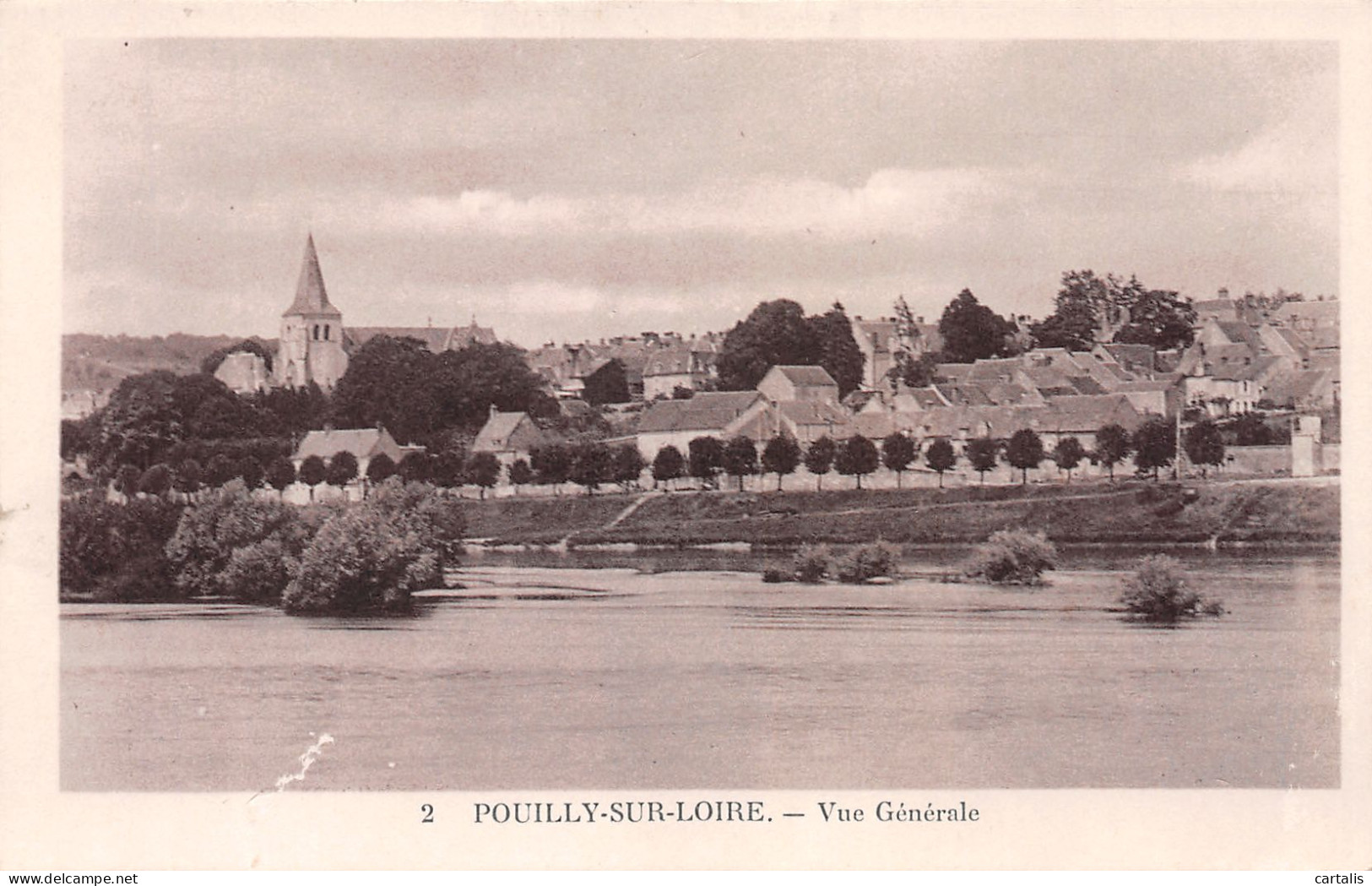 58-POUILLY SUR LOIRE-N°3859-H/0355 - Pouilly Sur Loire