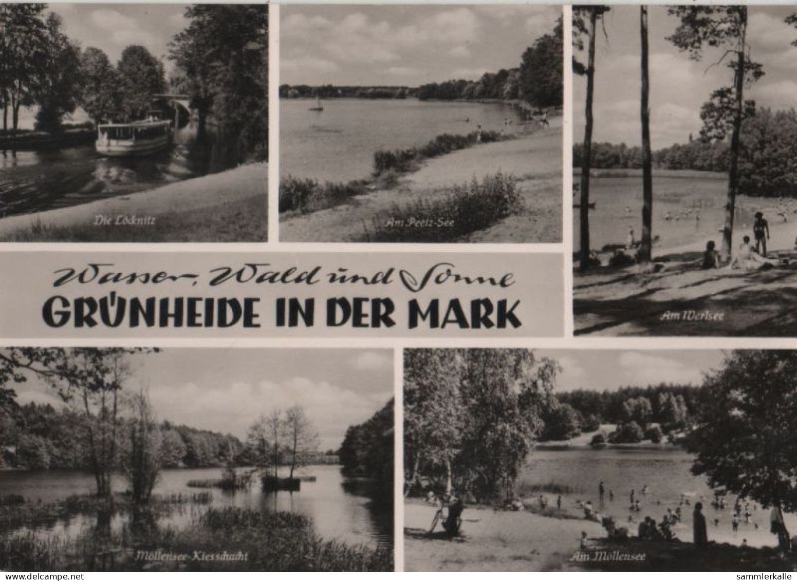 83214 - Grünheide - U.a. Am Werlsee - 1963 - Gruenheide