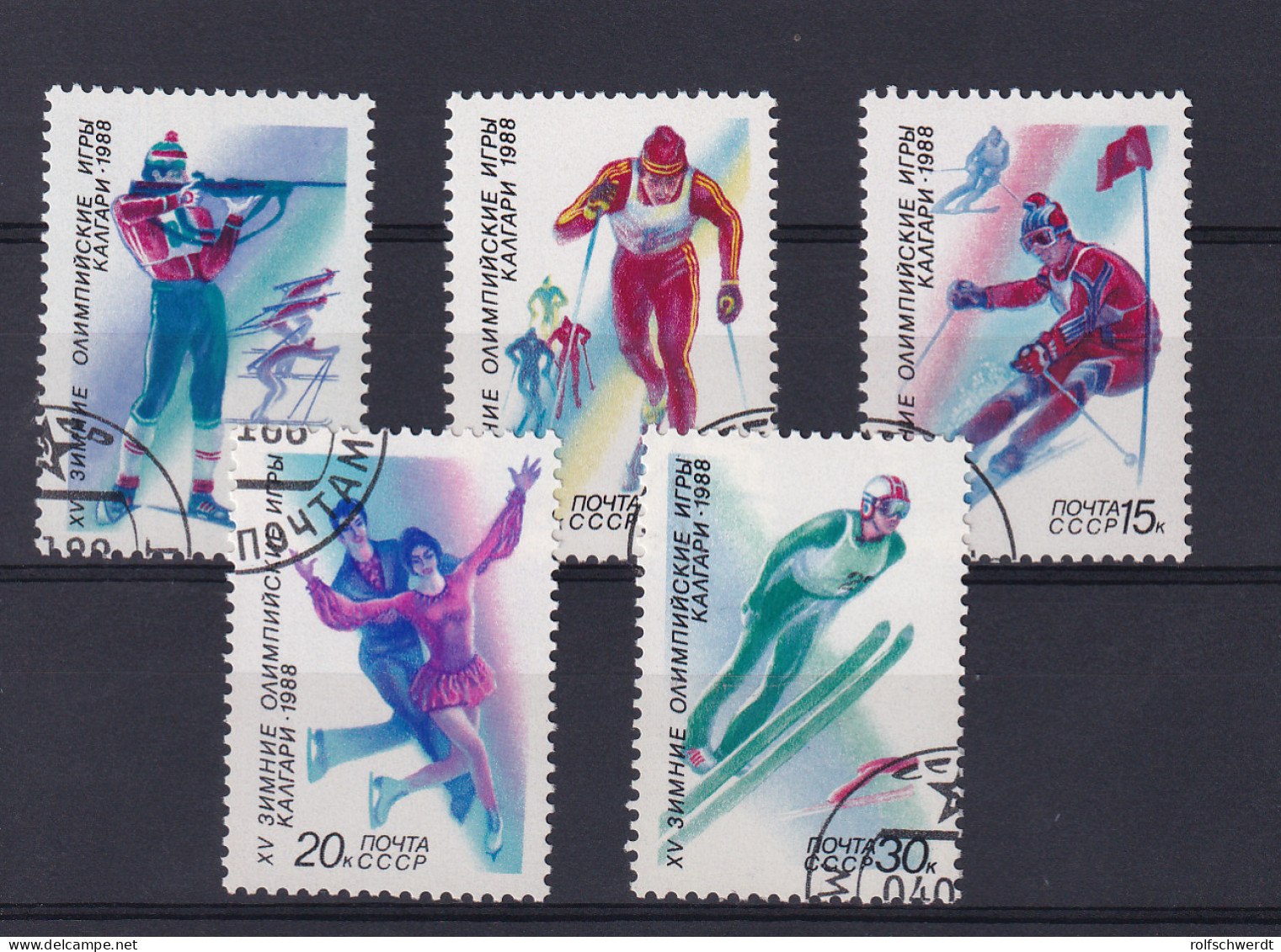 Olympische Winterspiele Calgary 1988 - Other & Unclassified