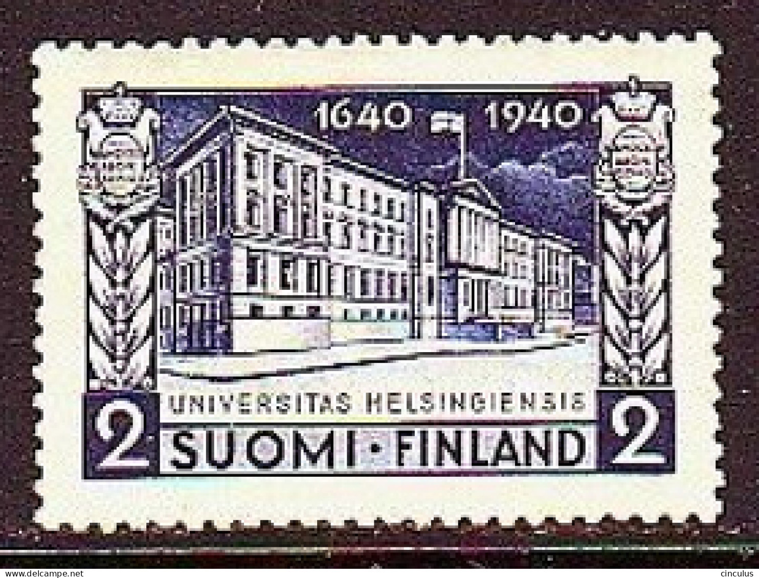 1940. Finland. 300th Anniversary Of Helsinki University. MNH. Mi. Nr. 227 - Ongebruikt
