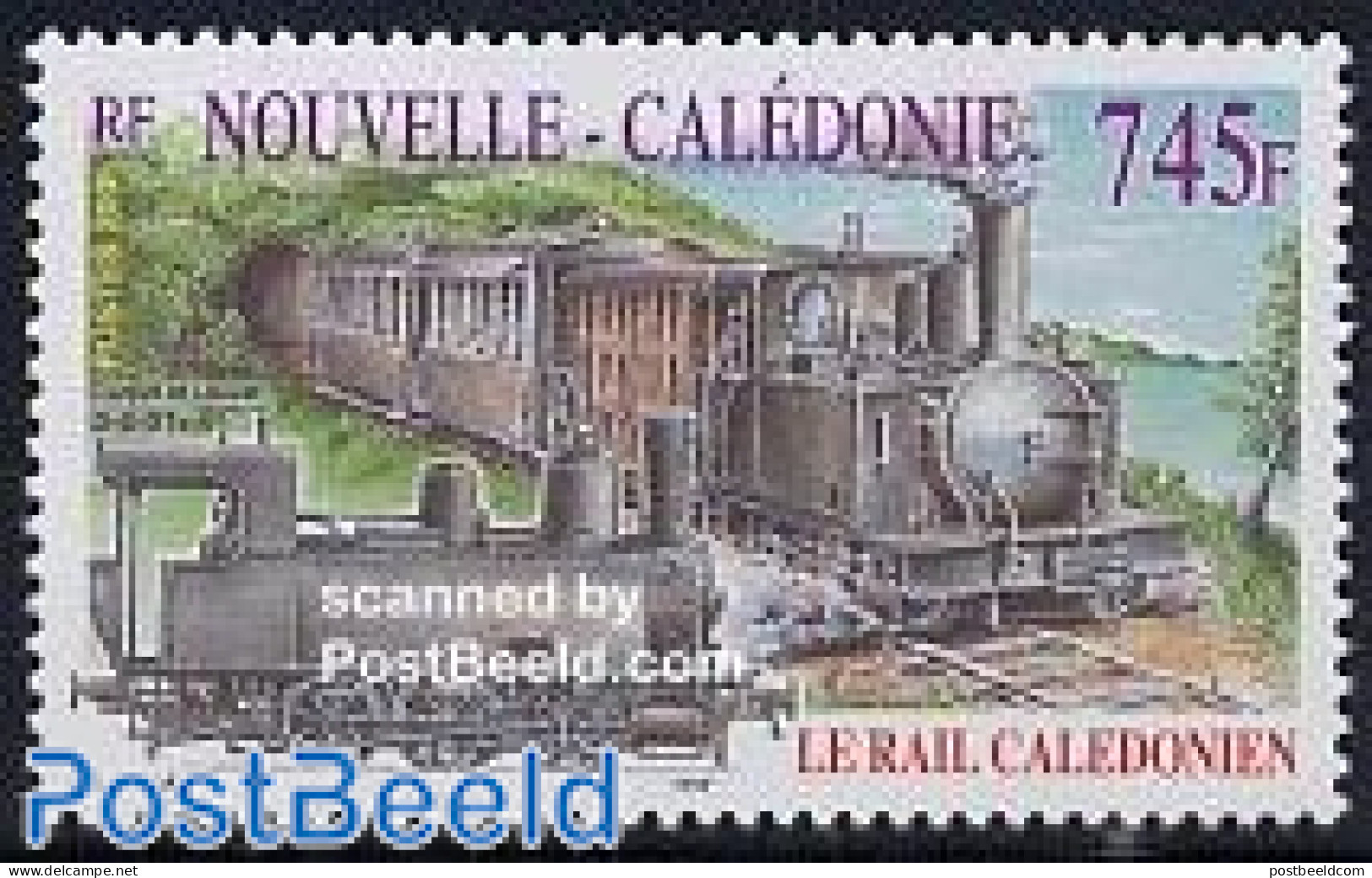 New Caledonia 2005 Railway 1v, Mint NH, Transport - Railways - Unused Stamps